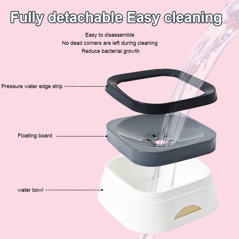 No-Spill Pet Water Bowl